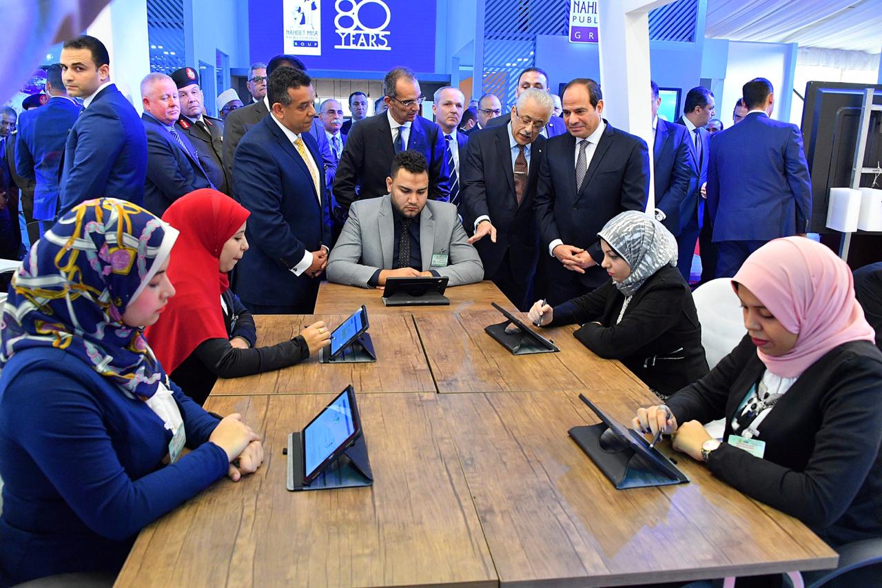 افتتاح الدورة الثانية والعشرين لمؤتمر ومعرض القاهرة الدولي للاتصالات وتكنولوجيا المعلومات (10)