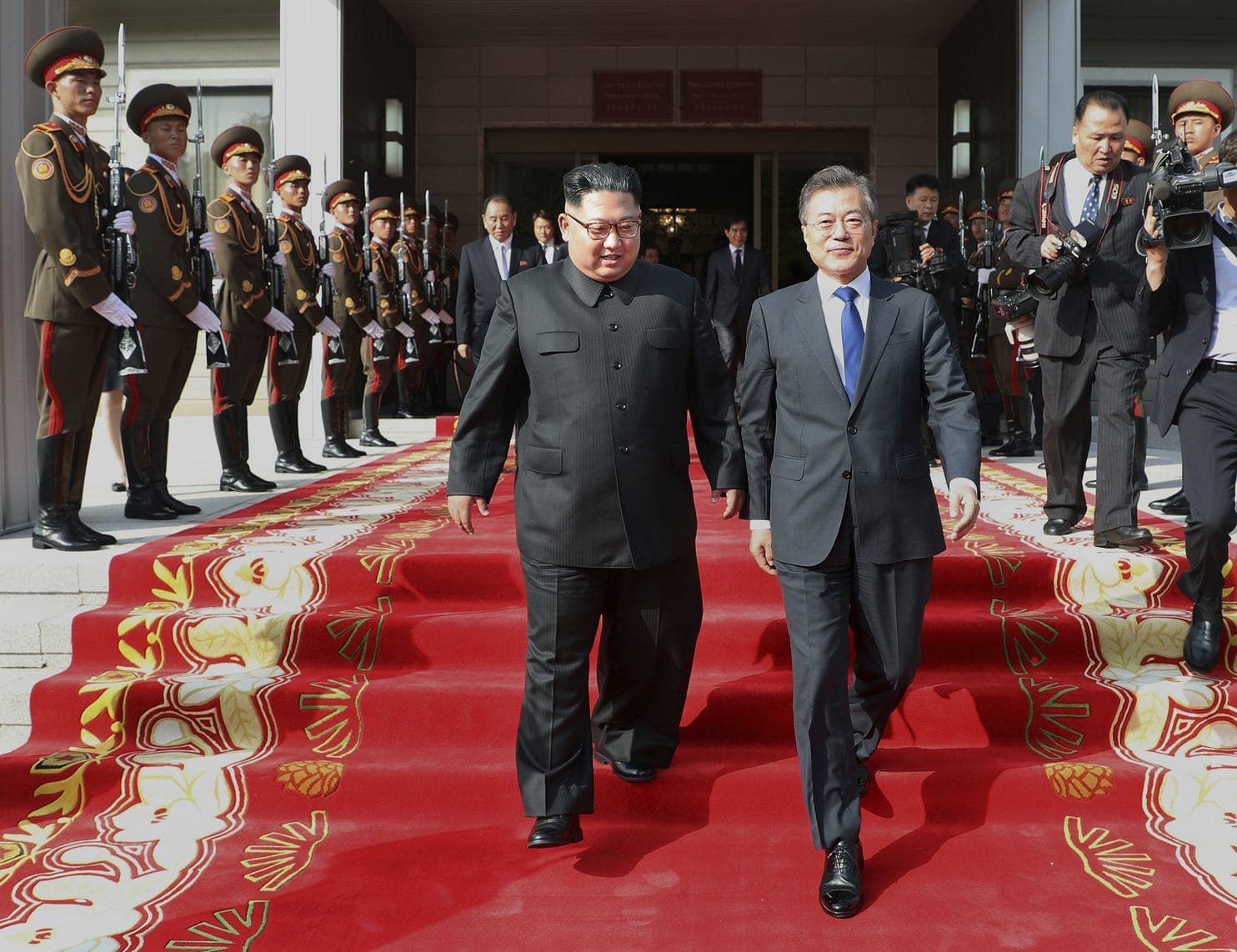 كيم ورئيس كوريا الجنوبية