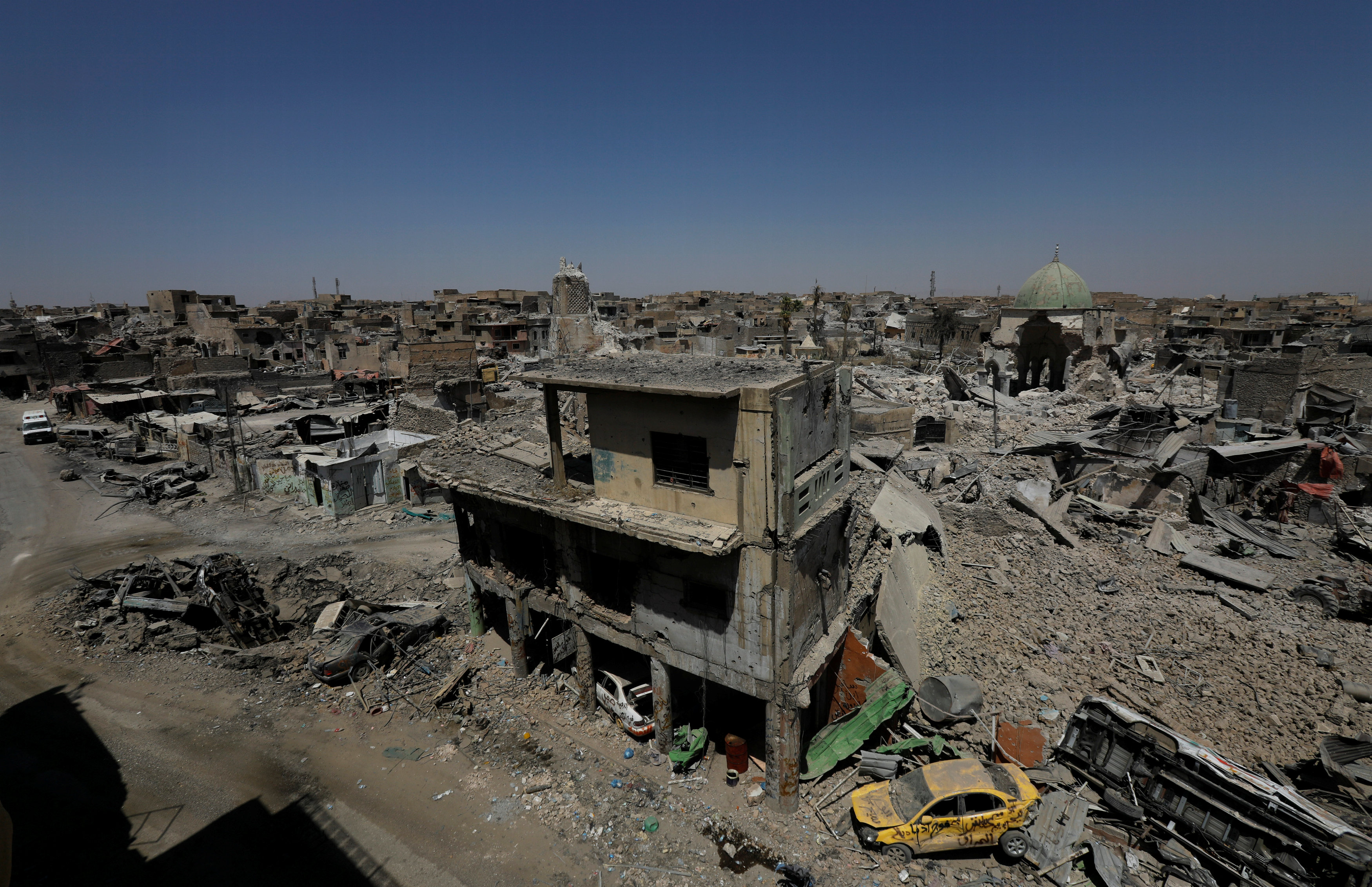 1845475-اثار-الدمار-فى-مدينة-الموصل-القديمة