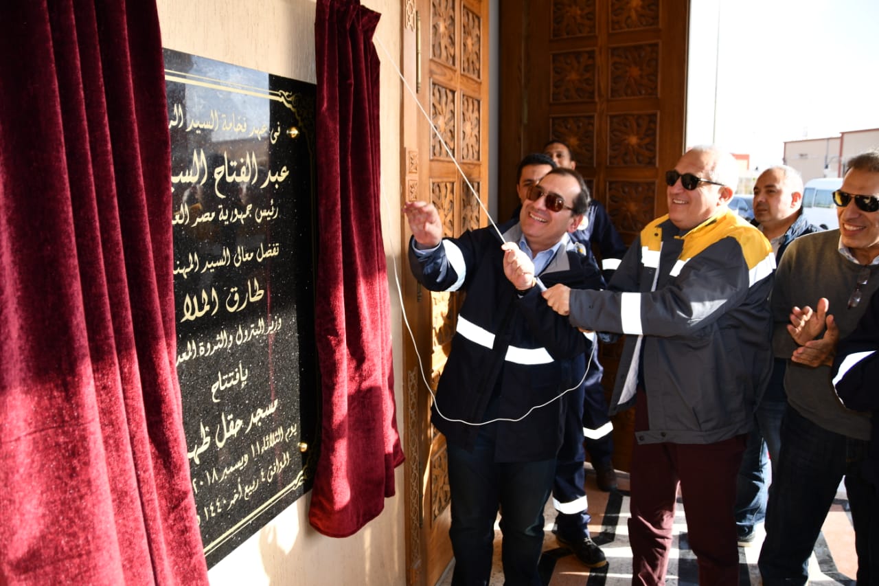 افتتاح مسجد حقل ظهر 