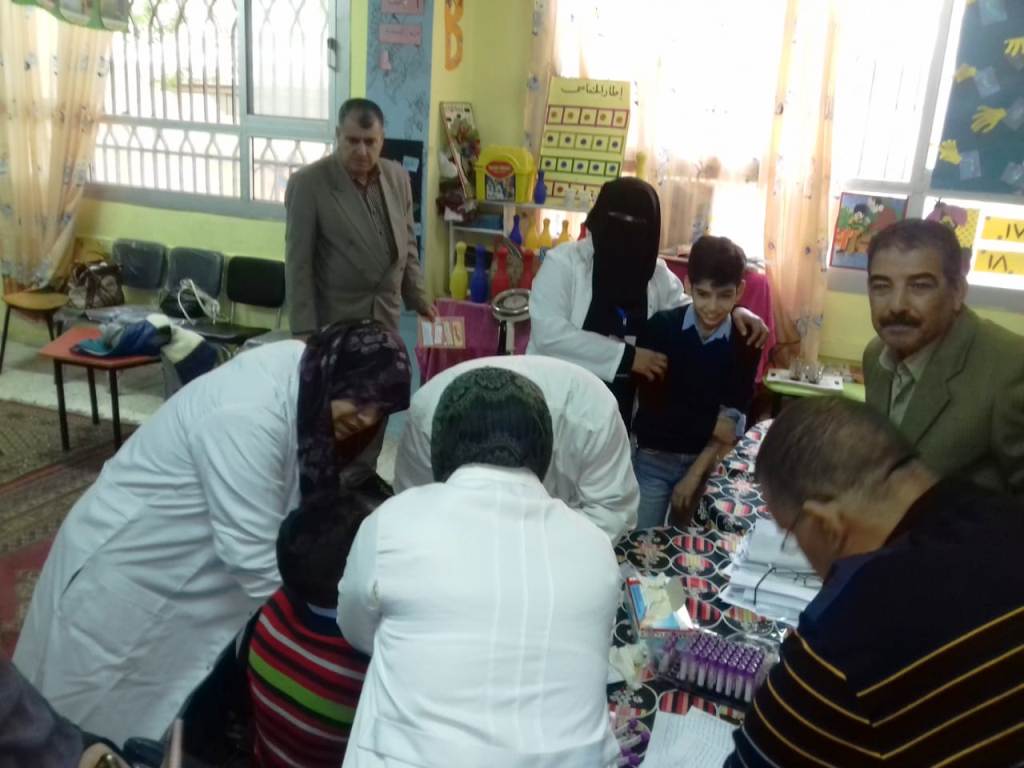 مسح طبي لتلاميذ المرحلة الابتدائية بشمال سيناء (3)