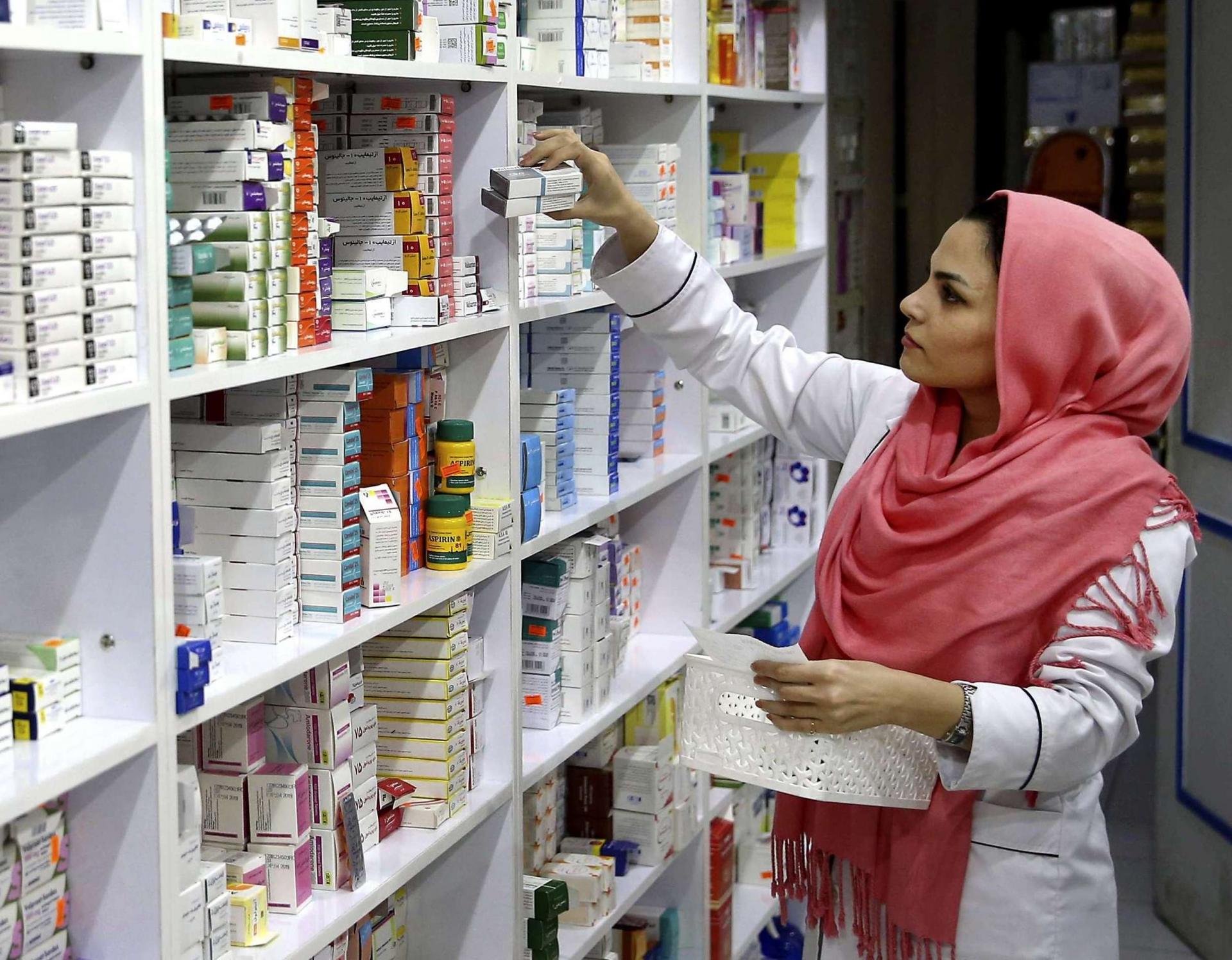 نقص الدواء فى ايران