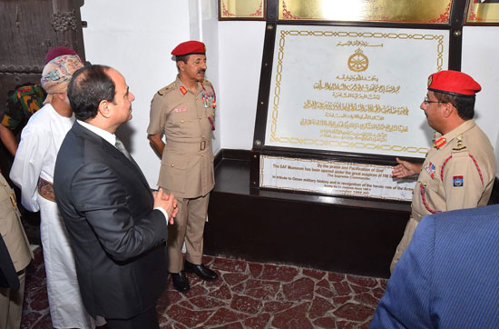 زيارة الرئيس السيسى لسلطنة عمان (6)