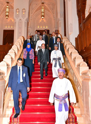زيارة الرئيس السيسى لسلطنة عمان (23)