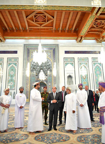 زيارة الرئيس السيسى لسلطنة عمان (20)