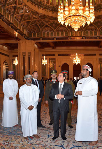 زيارة الرئيس السيسى لسلطنة عمان (17)