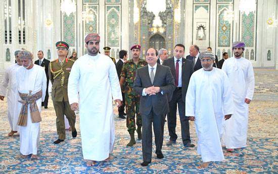زيارة الرئيس السيسى لسلطنة عمان (2)