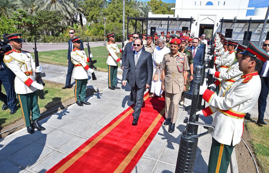 زيارة الرئيس السيسى لسلطنة عمان (4)