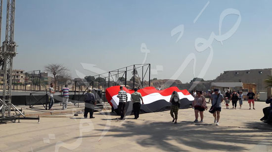 معابد الكرنك تستعد لاستقبال حفل ختام الأقصر عاصمة الثقافة العربية (1)