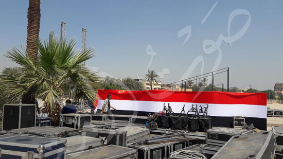معابد الكرنك تستعد لاستقبال حفل ختام الأقصر عاصمة الثقافة العربية (3)