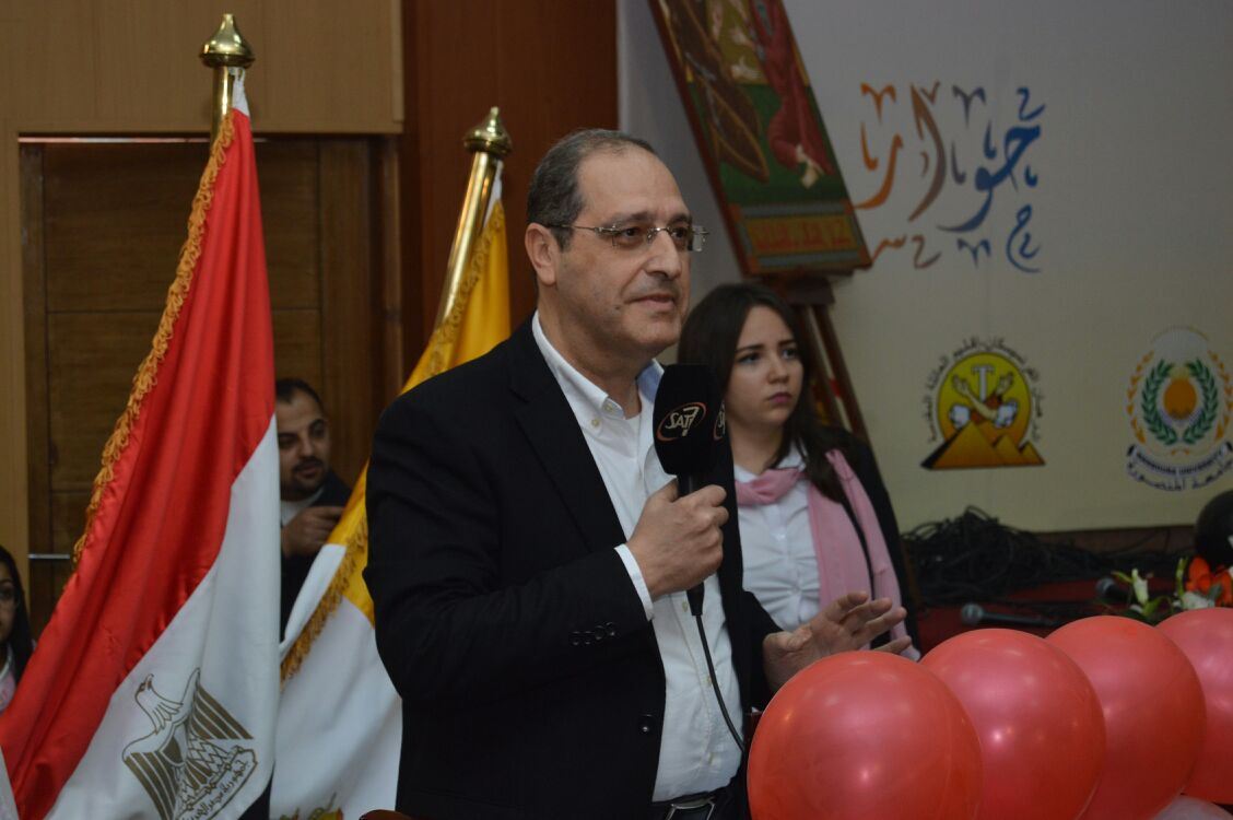 احتفالية مصر الطمأنينة والسلام بجامعة المنصورة  (2)