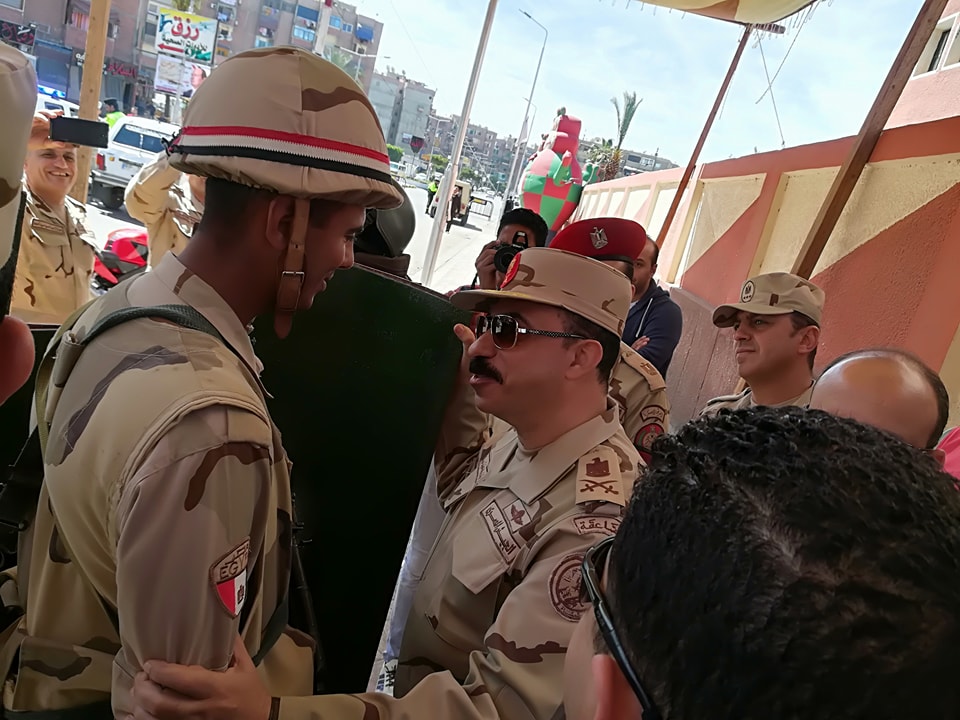 مدير ادارة التجنيد يتفقد قوات تامين اللجان3