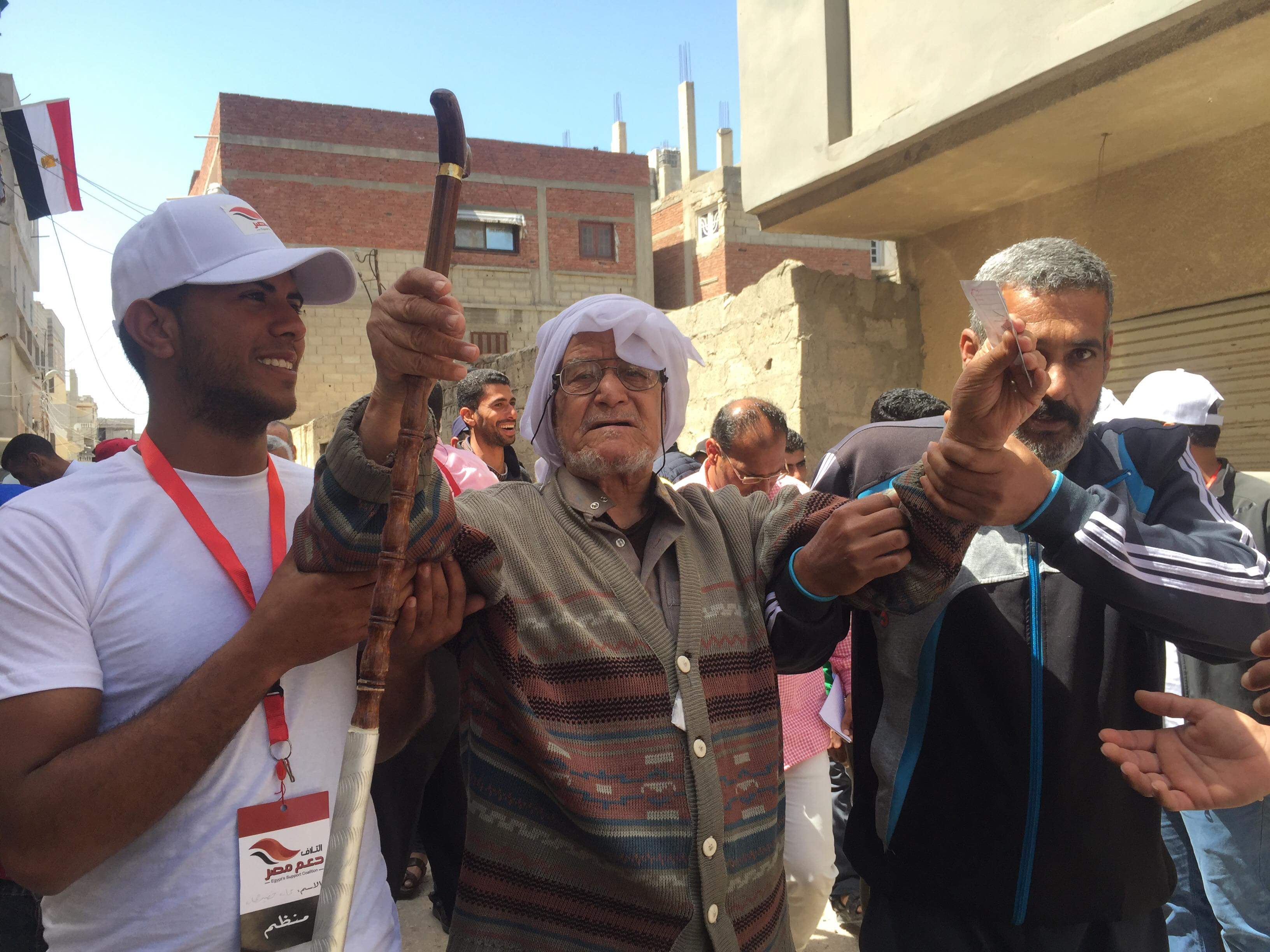 حضور لافت لكبار السن وذوي الاحتياجات الخاصة بشمال سيناء (1)