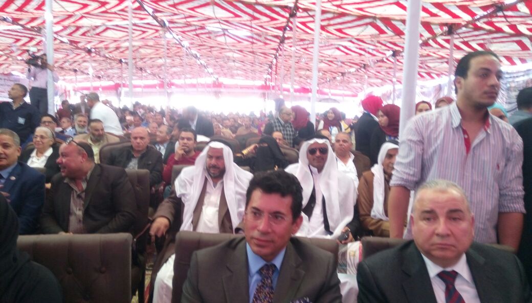 من أجل مصر تنظم مؤتمر جماهيري لدعم الرئيس بالعاشر من رمضان (5)