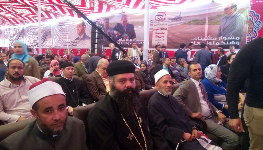 من أجل مصر تنظم مؤتمر جماهيري لدعم الرئيس بالعاشر من رمضان (6)