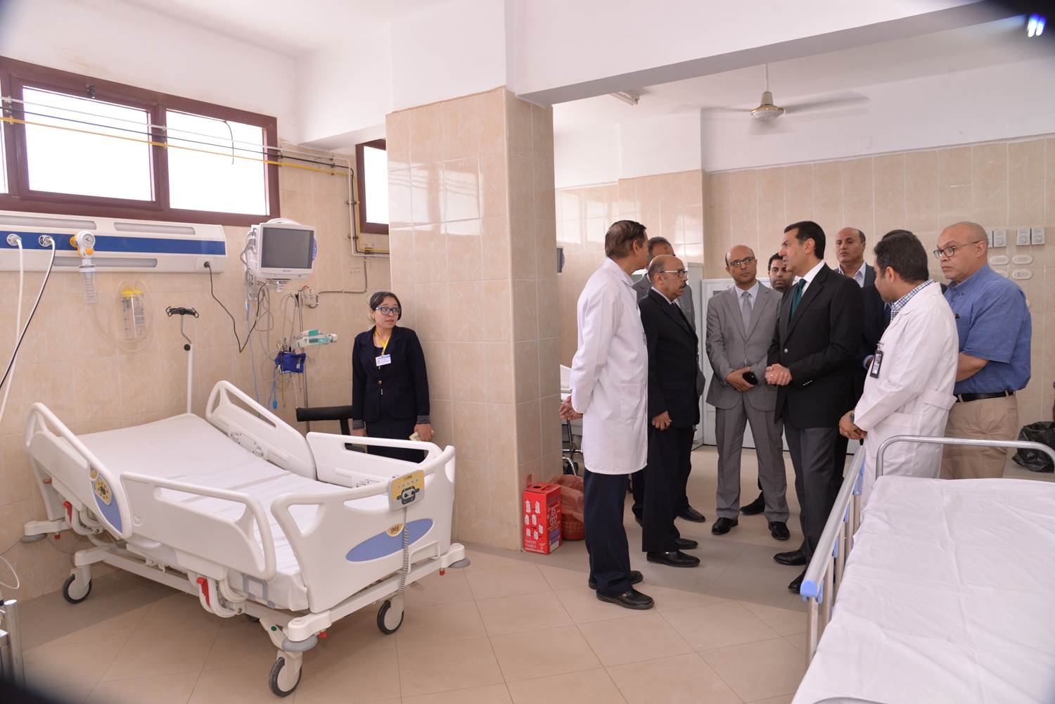 افتتاح وحدة الحروق بمستشفى الايمان (24)