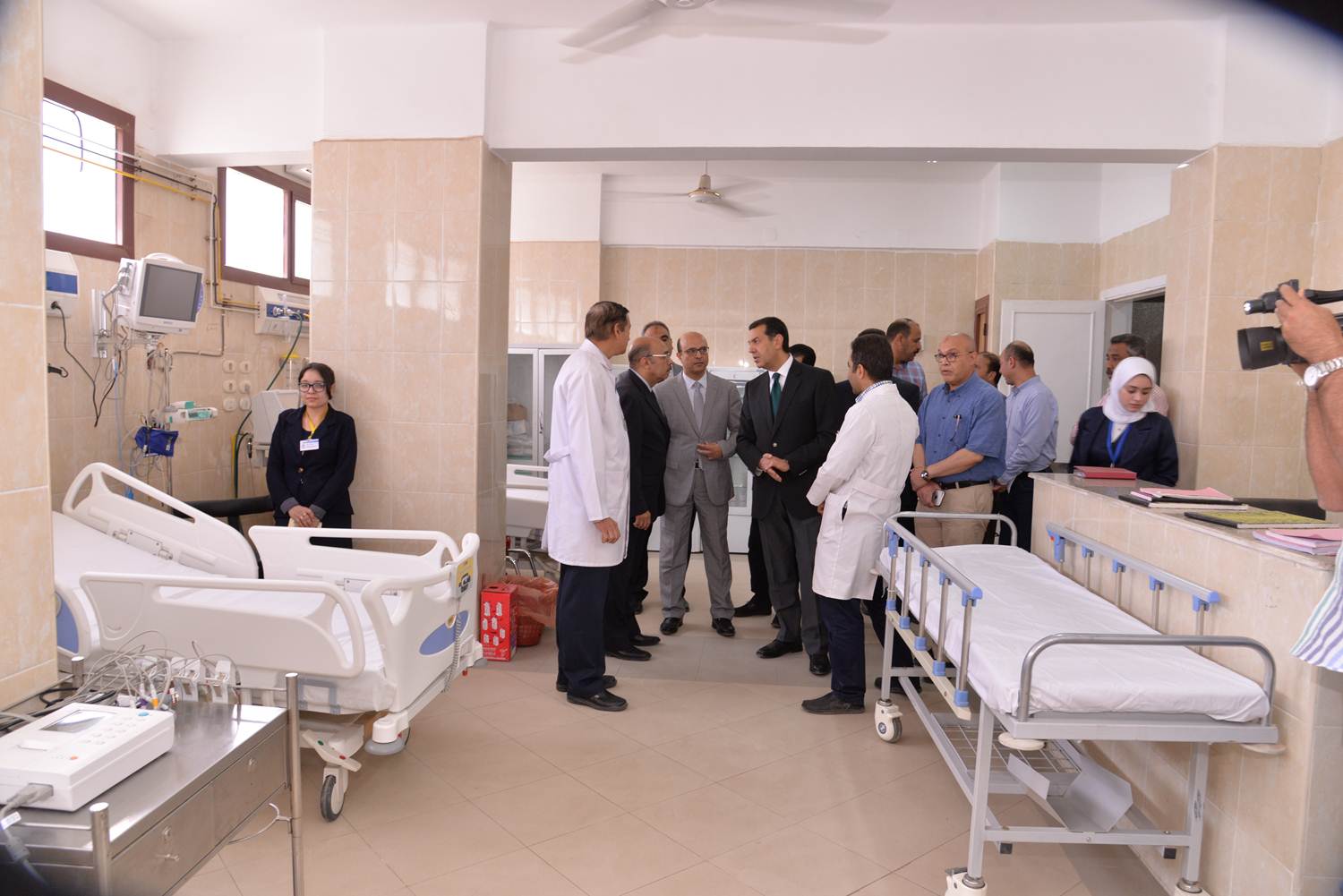 افتتاح وحدة الحروق بمستشفى الايمان (23)