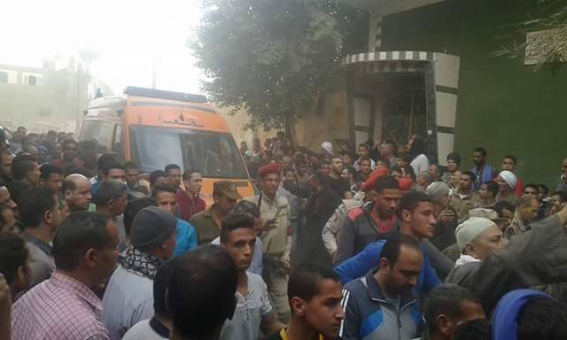 تشييع جثمان الشهيد حميدة خليفة بالمنيا (2)