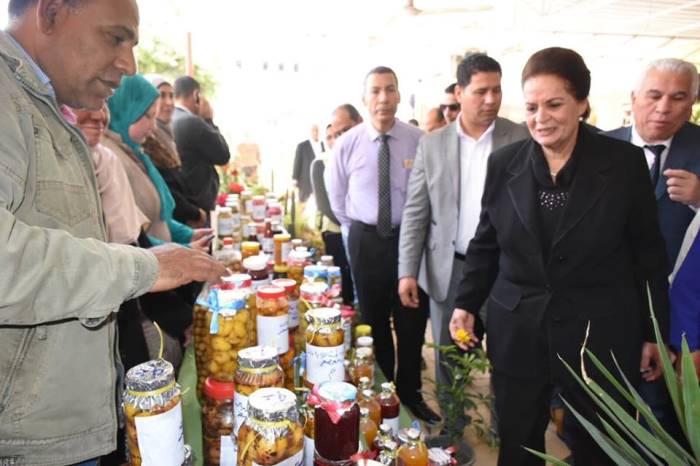 المهندسة نادية عبده محافظ البحيرة  (6)