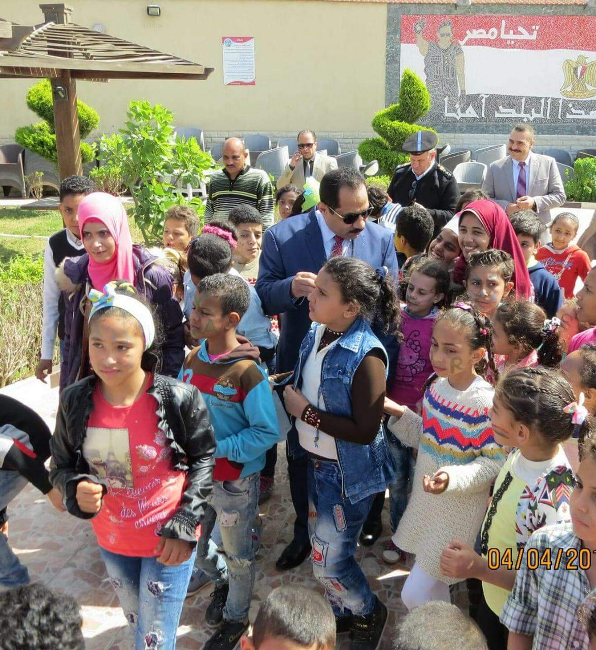 مديرية أمن الإسكندرية تحتفل بـ 500 طفل بمناسبة عيد اليتيم  (4)