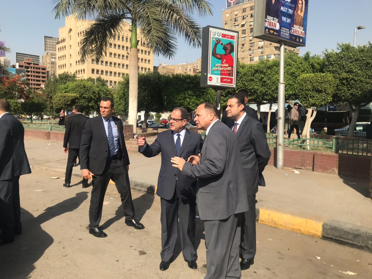 وزير الداخلية في شوارع القاهرة والجيزة