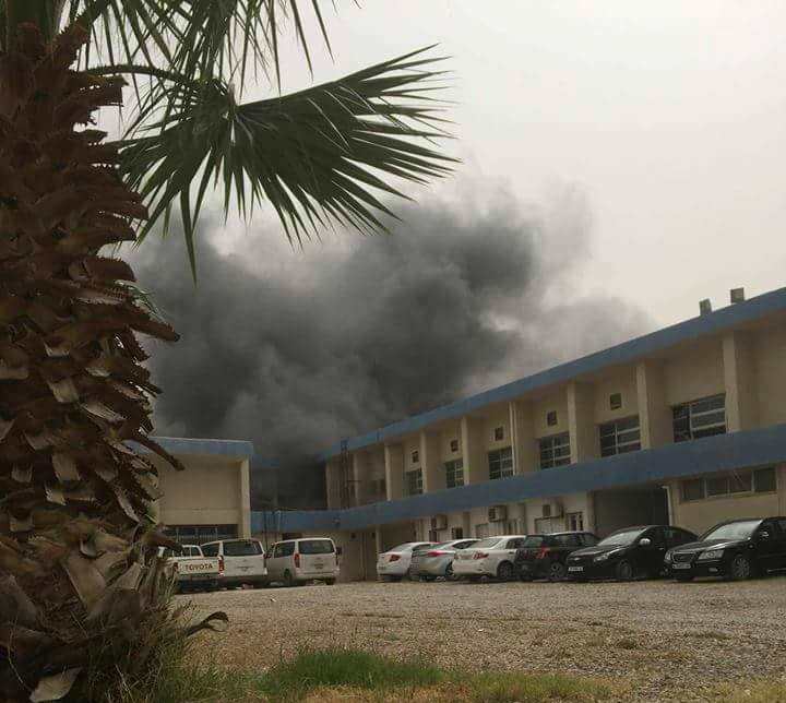 تفجير المفوضية الليبية