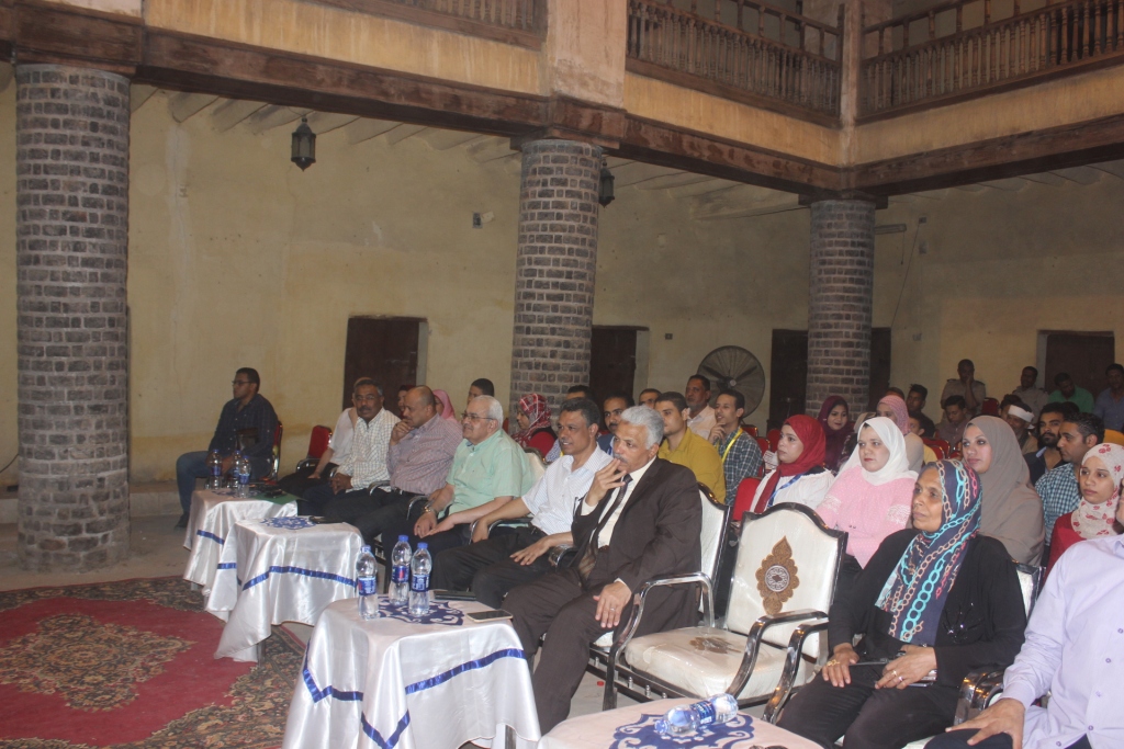 تنشيط السياحة بأسيوط تنظم أمسية وليلة رمضانية بوكالة شلبي الأثريةJPG (2)