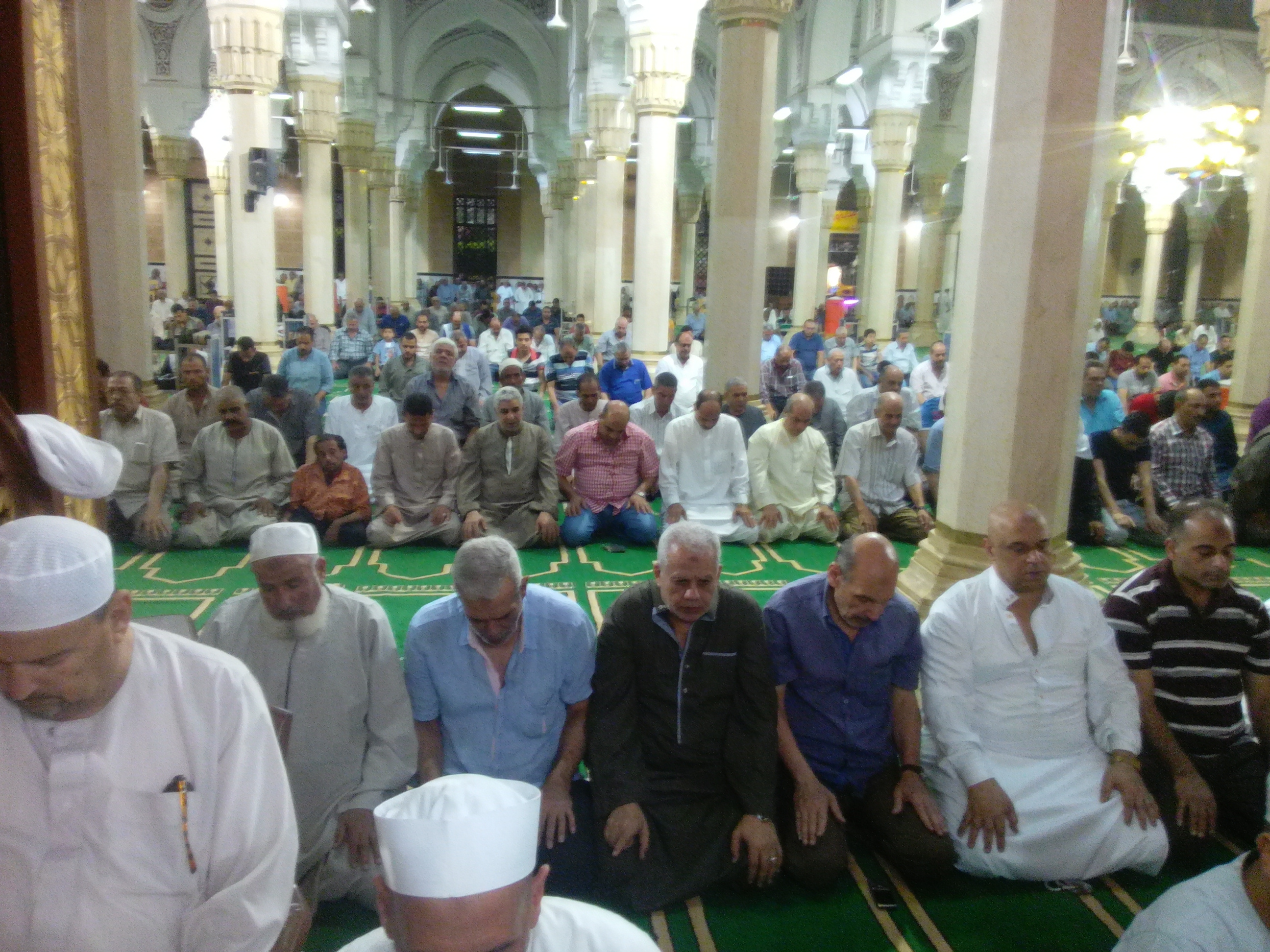 10- جانب من التواجد في المسجد