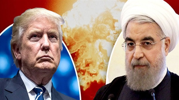روحاني والرئيس الأمريكي دونالد ترامب