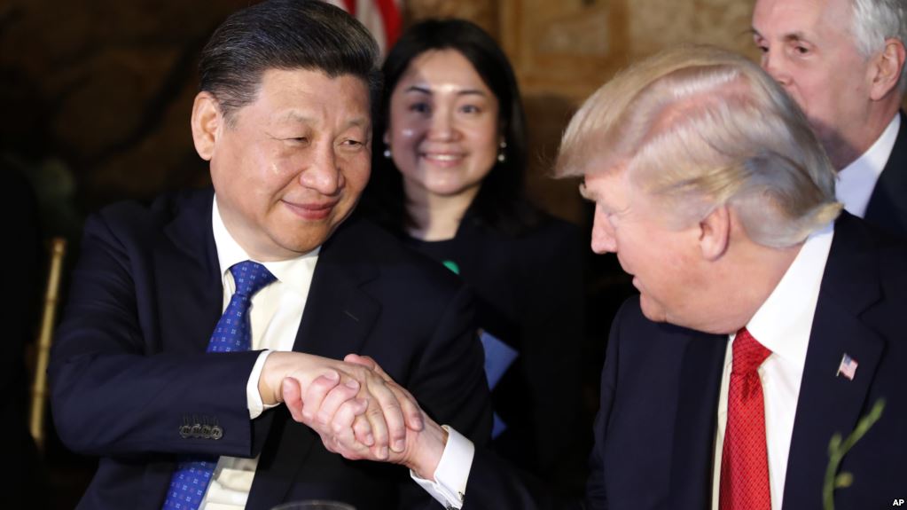 ترامب ووالرئيس الصيني