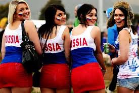 مشجعات روسيا كأس العالم 2018