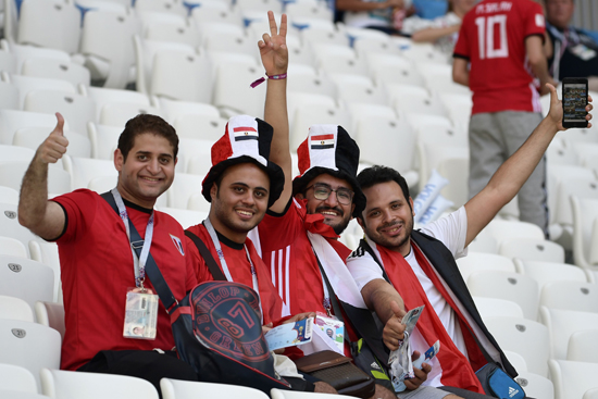 مباراة مصر والسعودية فى كاس العالم 2018 (17)
