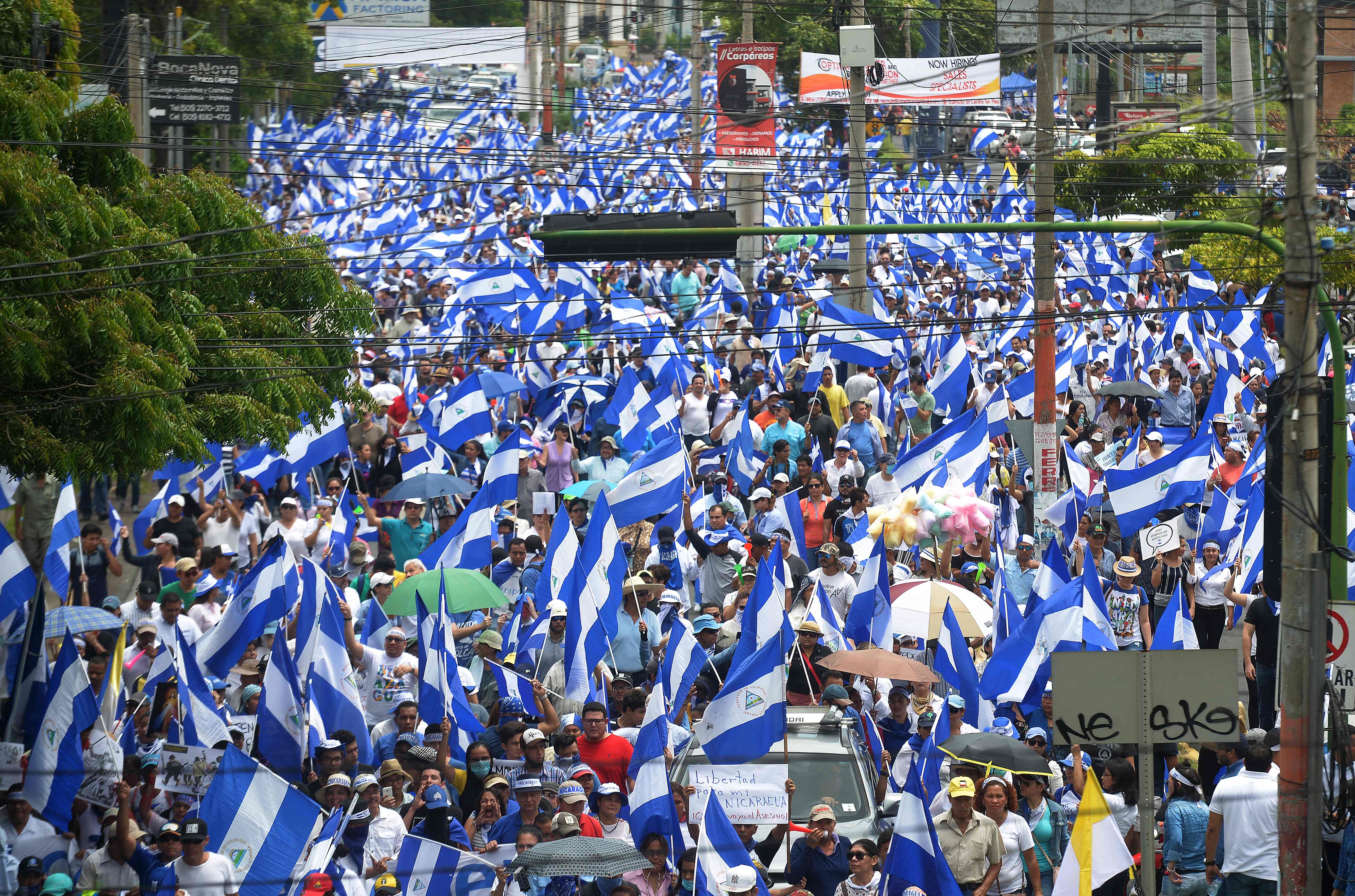 مظاهرات  نيكاراجوا