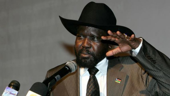 سيلفا كير ميارديت  رئيس جنوب السودان