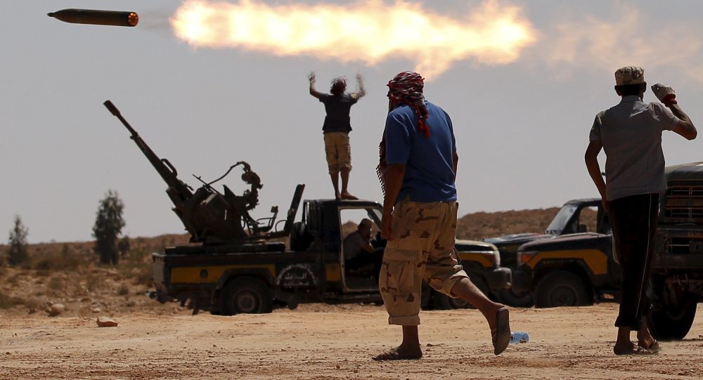 عناصر إرهابية في ليبيا