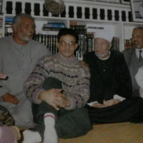 محمد عبدالرحيم الشعراوى مع والده وجده إمام الدعاة