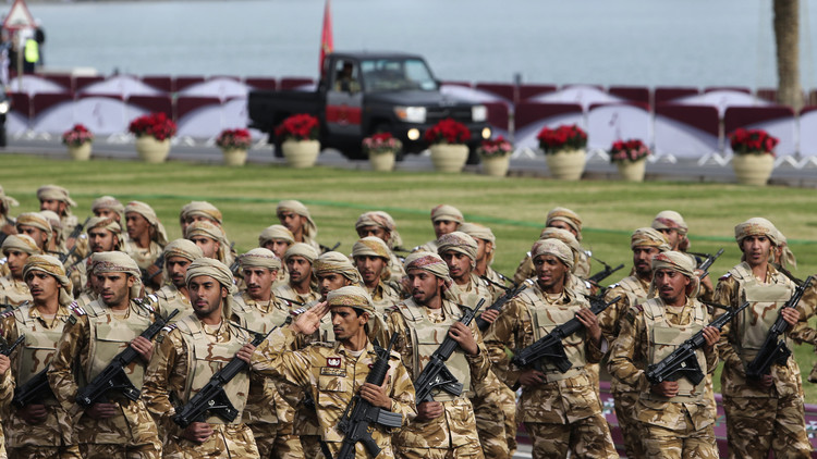 الجيش القطرى
