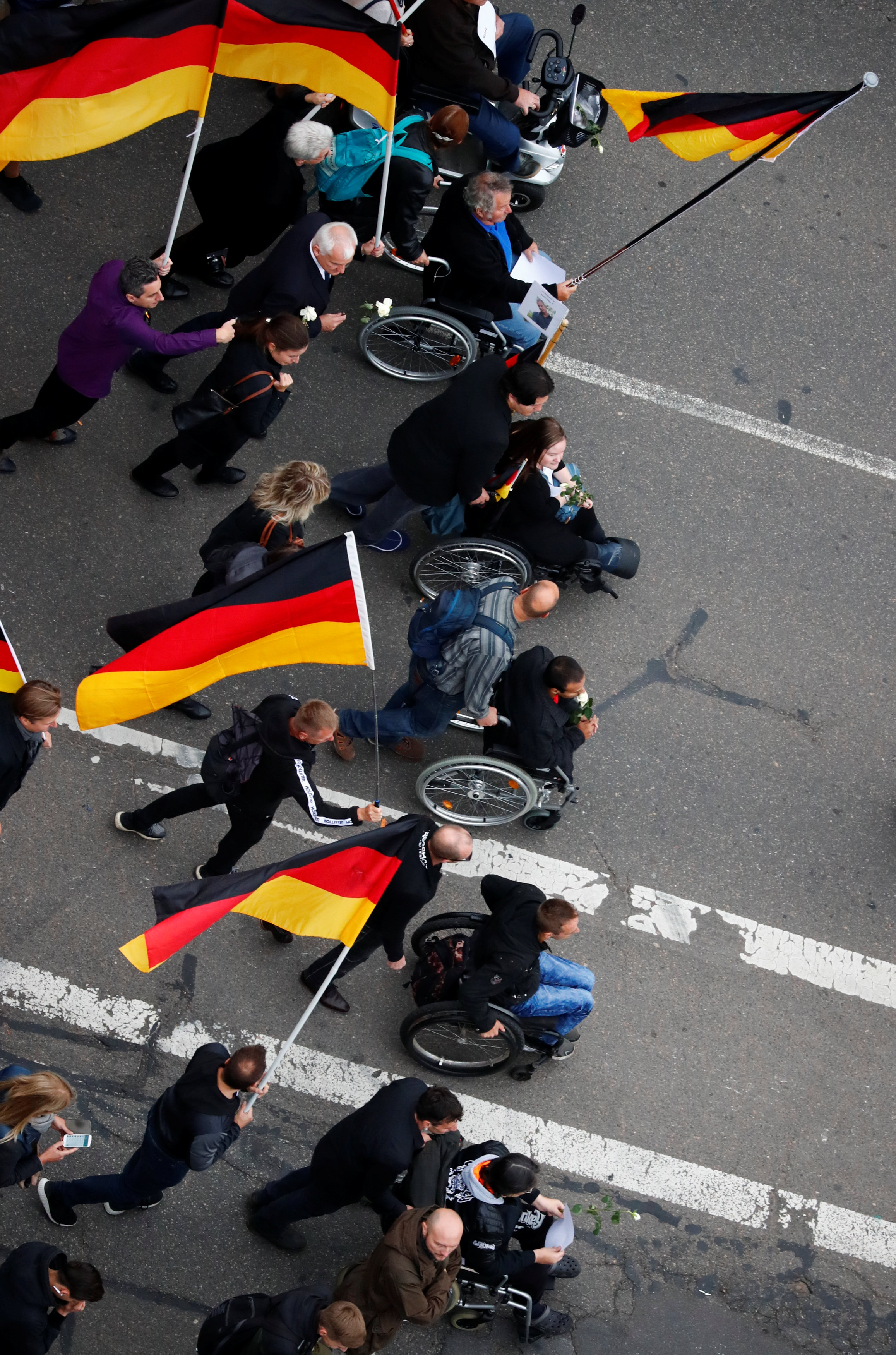 مظاهرات مناهضة للهجرة فى المانيا