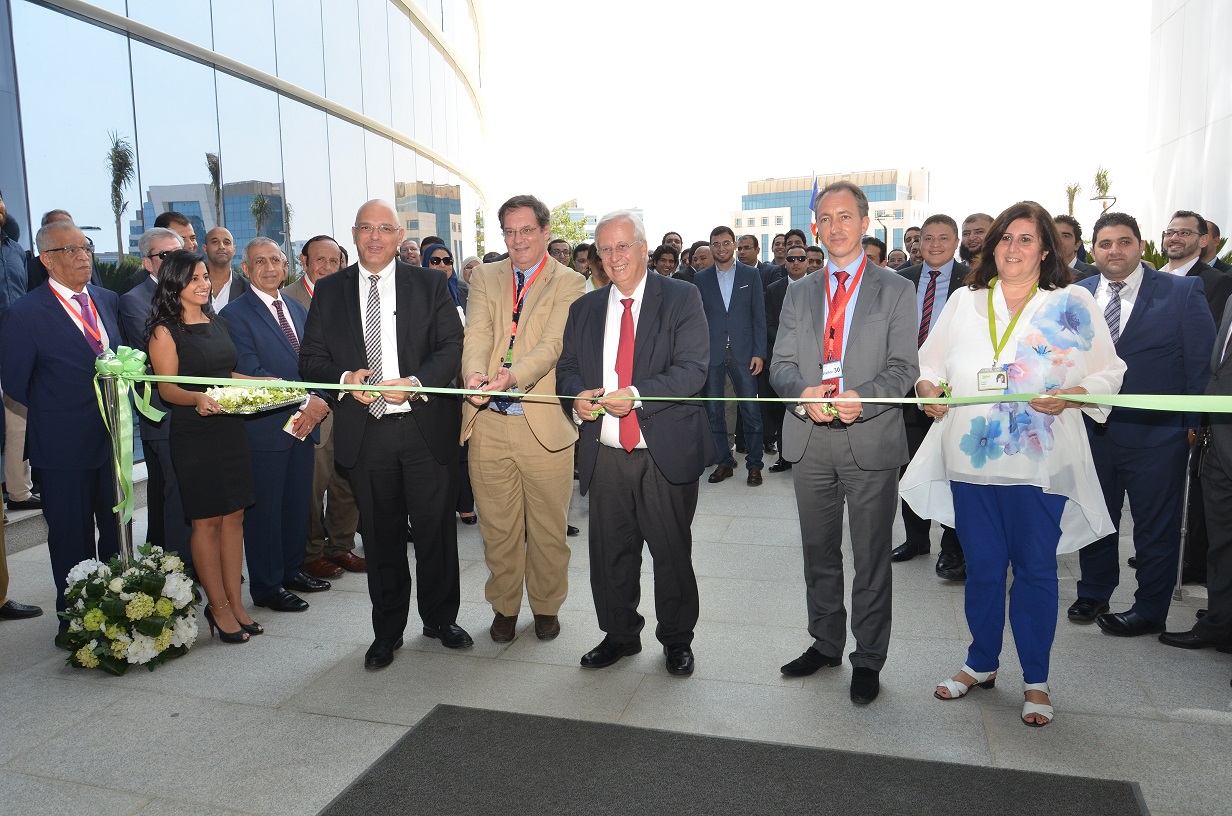 Photo3 - CEO during New Office Ribbon-cutting