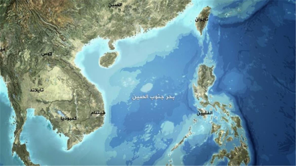 خريطة بحر الصين الجنوبي