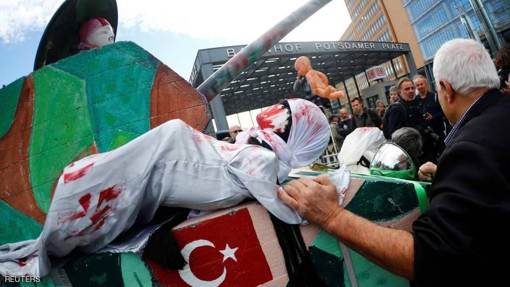 مظاهرات ضد أردوغان