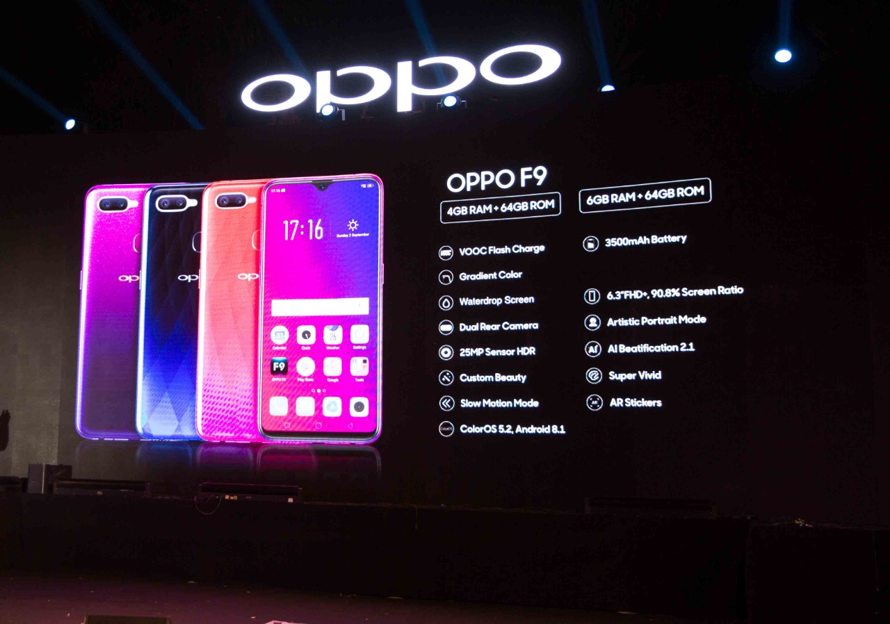 هاتف OPPO F9 الجديد في مصر