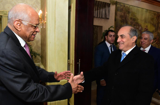 علي عبد العال مع ورئيس مجلس النواب القبرصي (3)