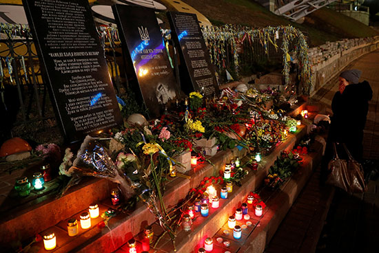 النصب التذكارى لضحايا أوكرانيا