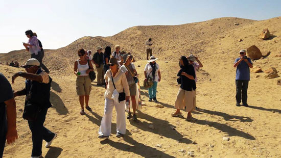 حركة السياحة بالأماكن الأثرية بالفيوم (11)