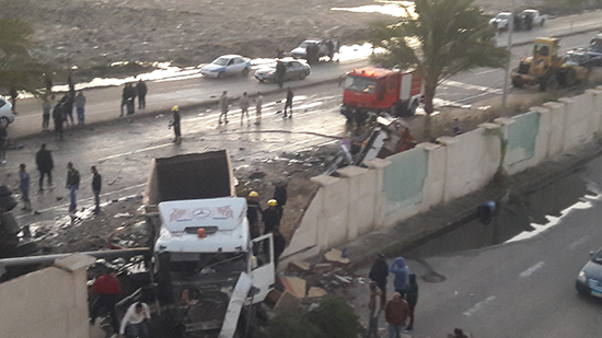 حادث تصادم في بورسعيد (1)
