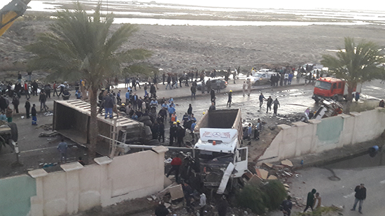 حادث تصادم في بورسعيد (2)