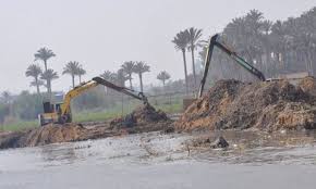 صيانة مجرى نهر النيل
