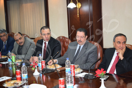 السفير السعودي بالقاهرة يلتقي قيادات الصاحفة المصرية (3)
