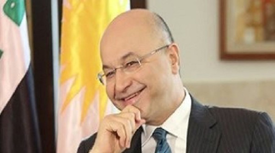 رئيس جمهورية العراق برهم صالح